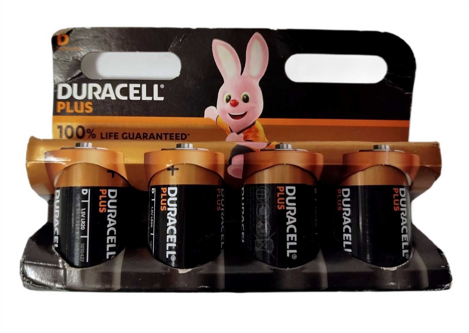 Bateria alkaliczna Duracell D (R20) 4 szt.