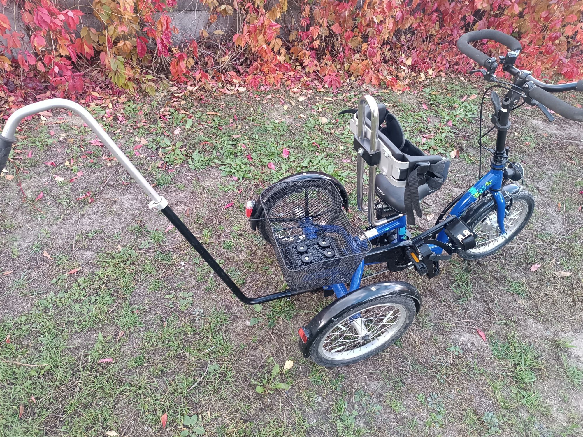 Rower rehabilitacyjny MOMO  inwalidzki trójkołowy Schuchmann skrętny