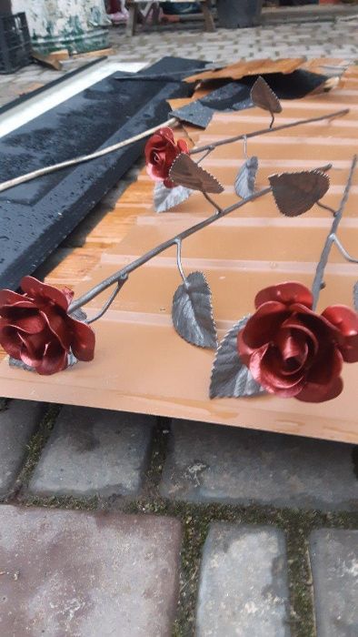 Ковані металеві троянди / Кованные розы, Ковані Квіти / Кованные цветы