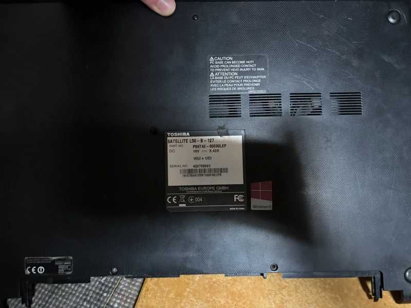 Toshiba Satellite L50-B-127 Para Peças