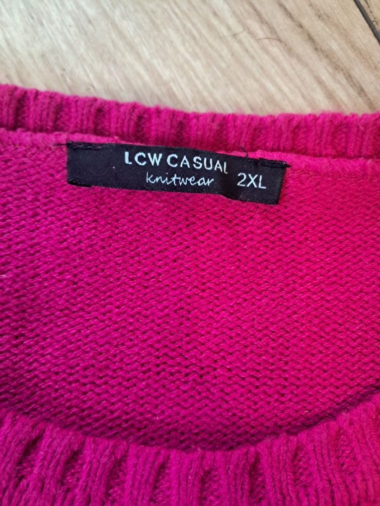 Lcw casual sweter fuksja L