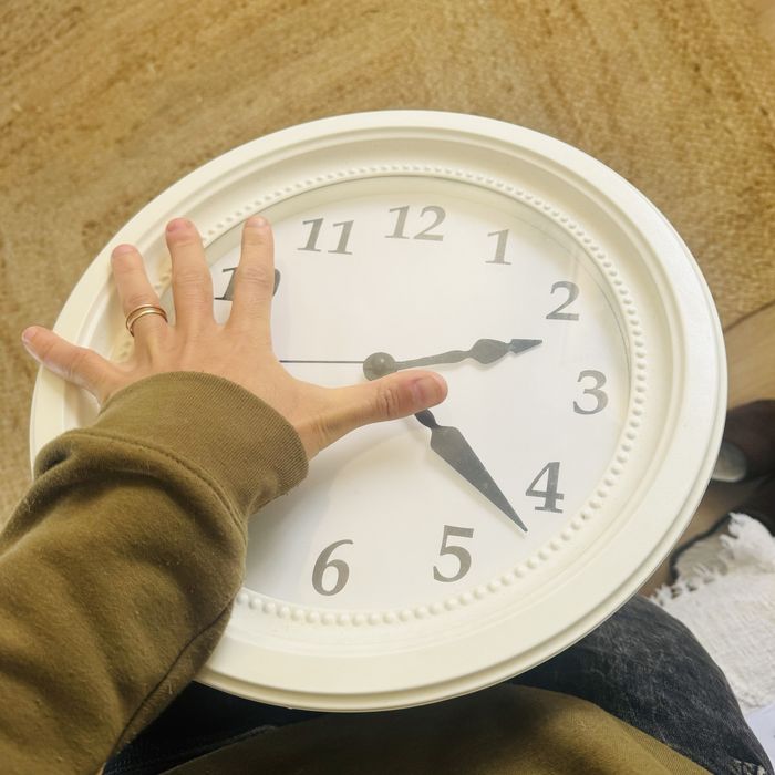 Relógio branco de parede IKEA