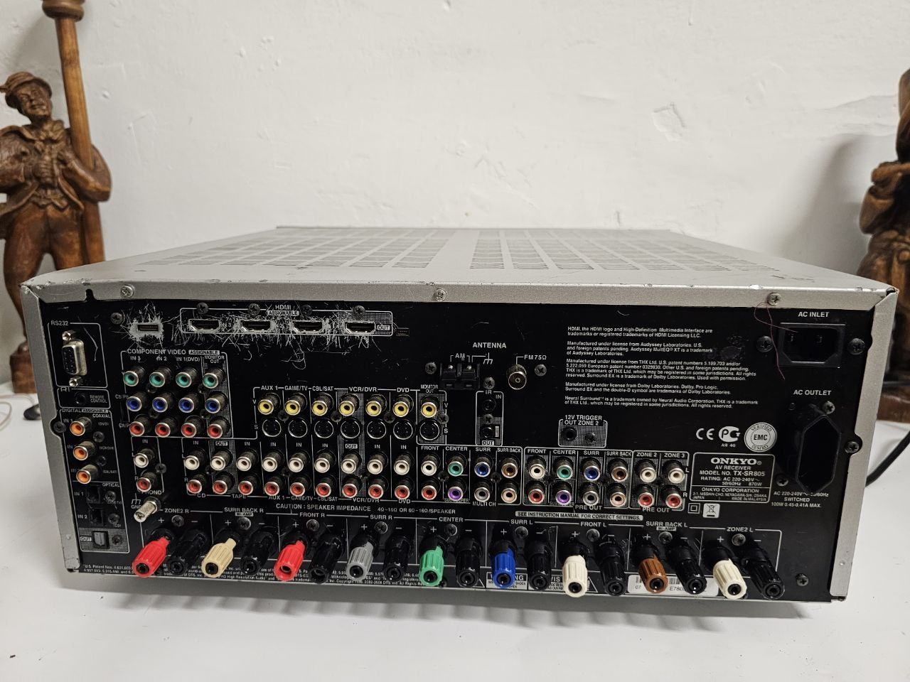 7.1 Amplituner Onkyo TX-SR805 , HDMI, 180 W/kanał