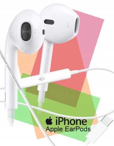 Oryginalne Słuchawki Apple EarPods USB-C Mikrofon MTJY3ZM/A Sklep Wawa