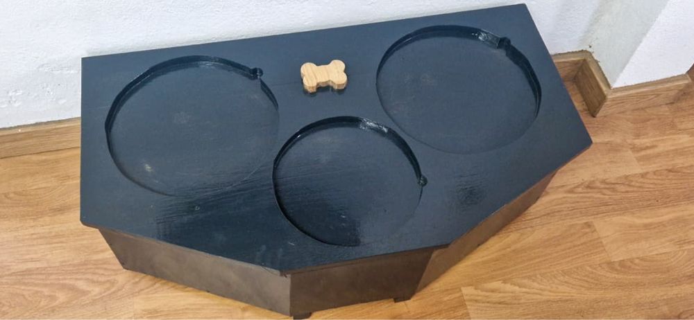Suporte para tigela de cão /Dog bowl stand/ Dog bowl Box