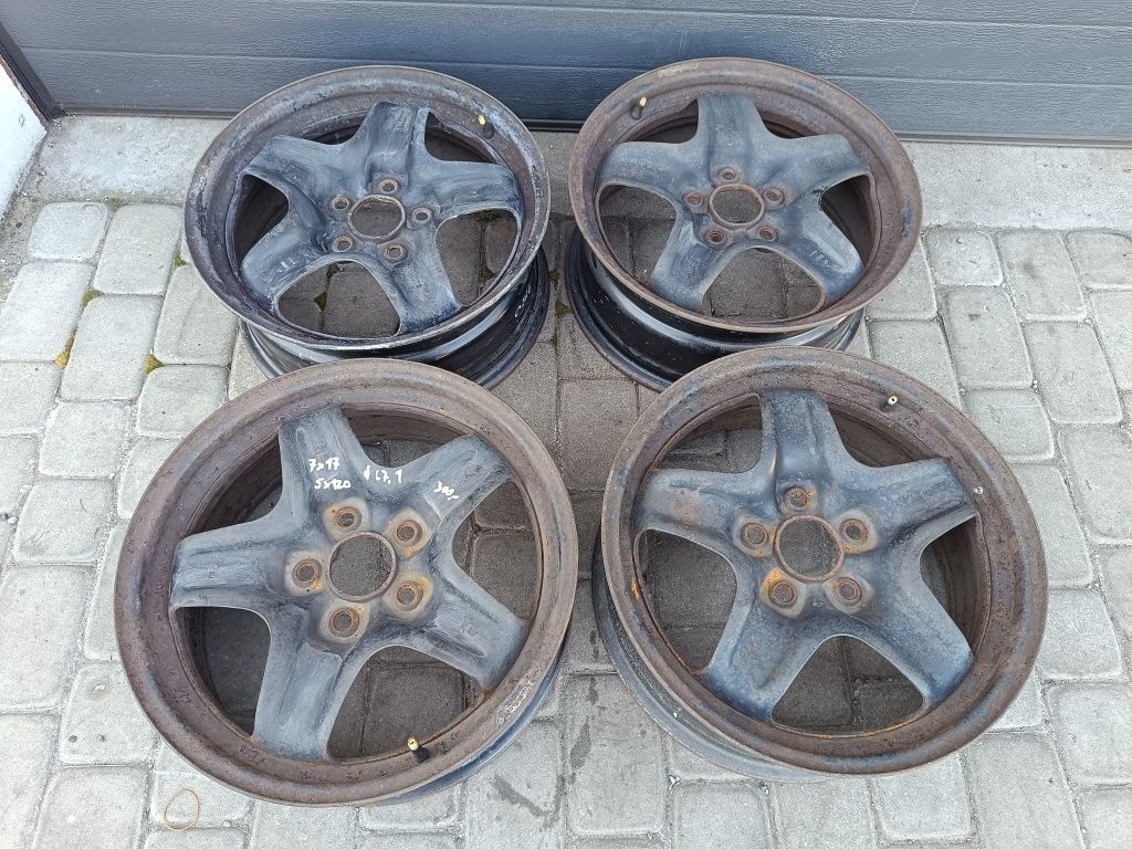 Felgi strukturalne 17 5x120 na szeroką stal bmw