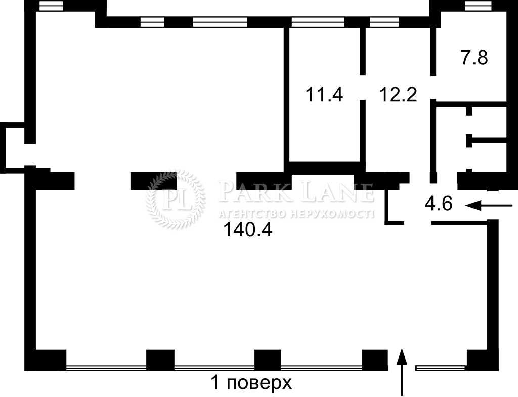 Приміщення 321м Золотоустівська Бульварно-Кудрявська Центр Дмитрівська