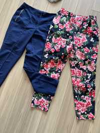 Reserved spodnie w kwiaty rozm.38 / M Esmara gratis