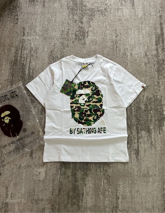 Футболка Bape Abc Camo By Bathing Ape Tee White