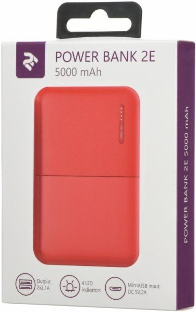 Power Bank 2E 5000mAh