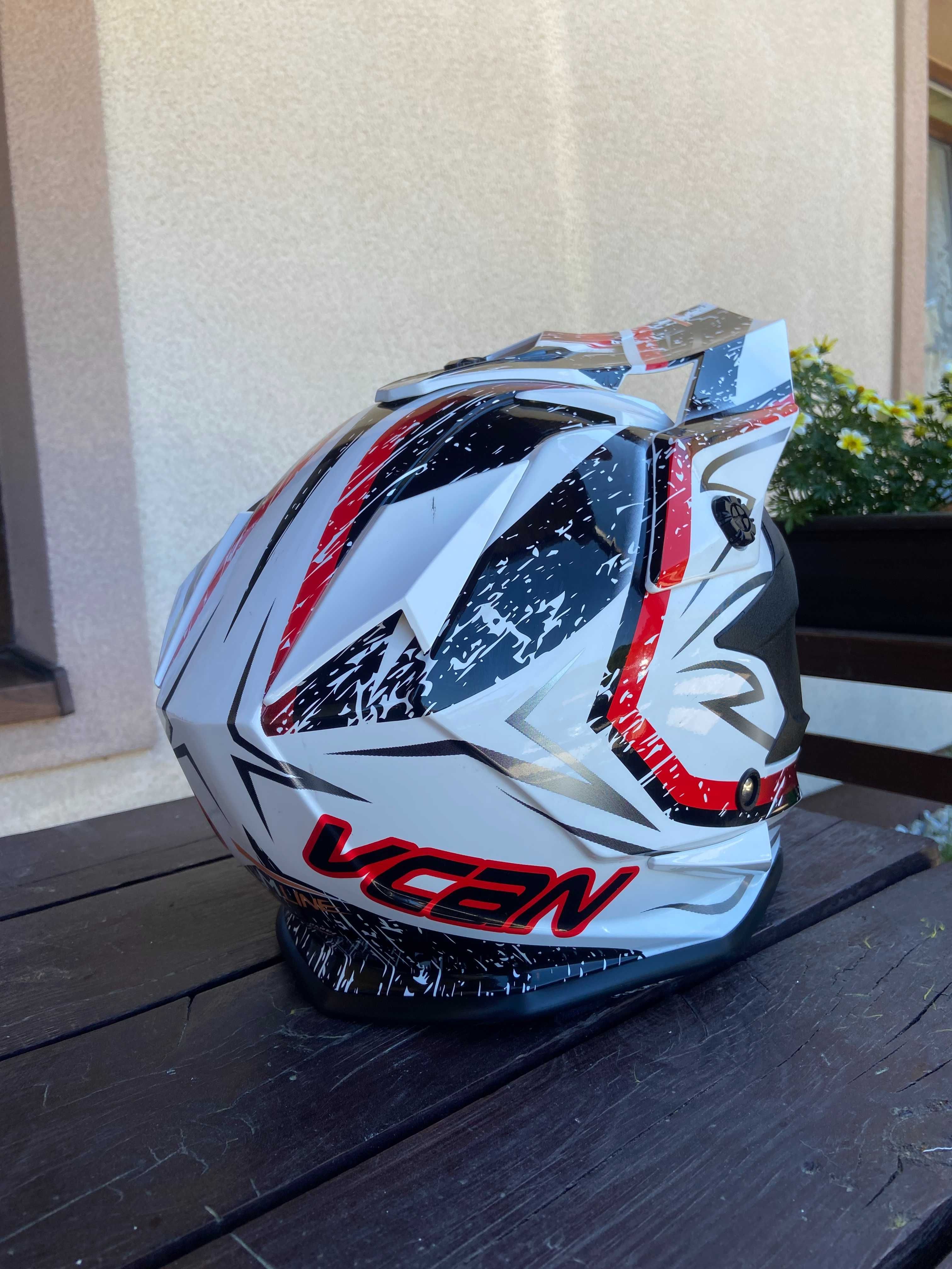 Kask motocross S/M *ŚWIETNY STAN*