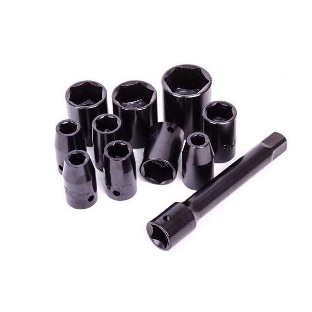 Гайковерт пневматический в чемодане + набор головок 17ед, 1/2" PT-1101