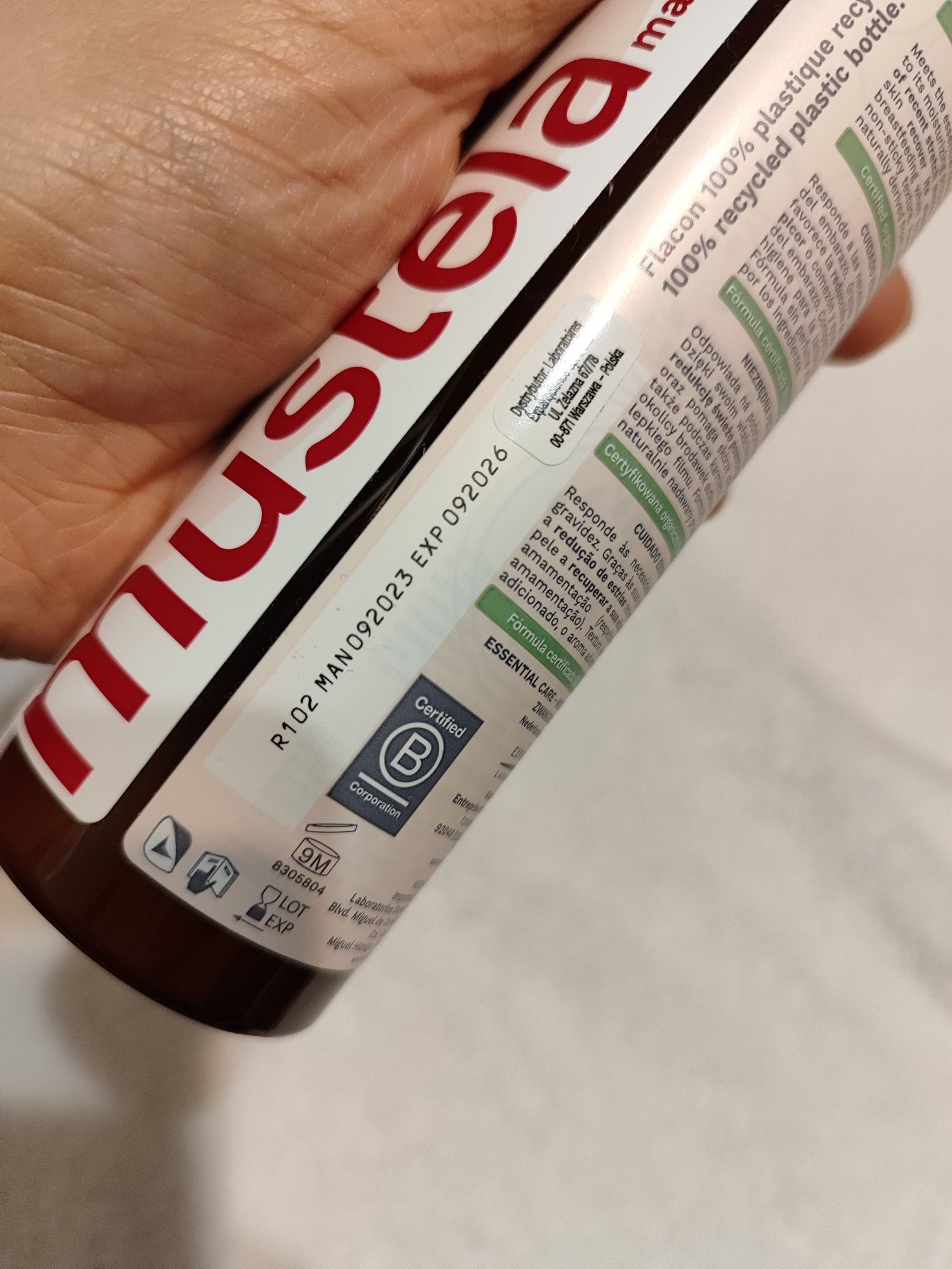 Mustela maternite L'Esaentiel essential care multi-purpose lotion bals