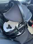Maxi Cosi Coral 360 c/ base Family 360 + Capa protetora + adaptadores