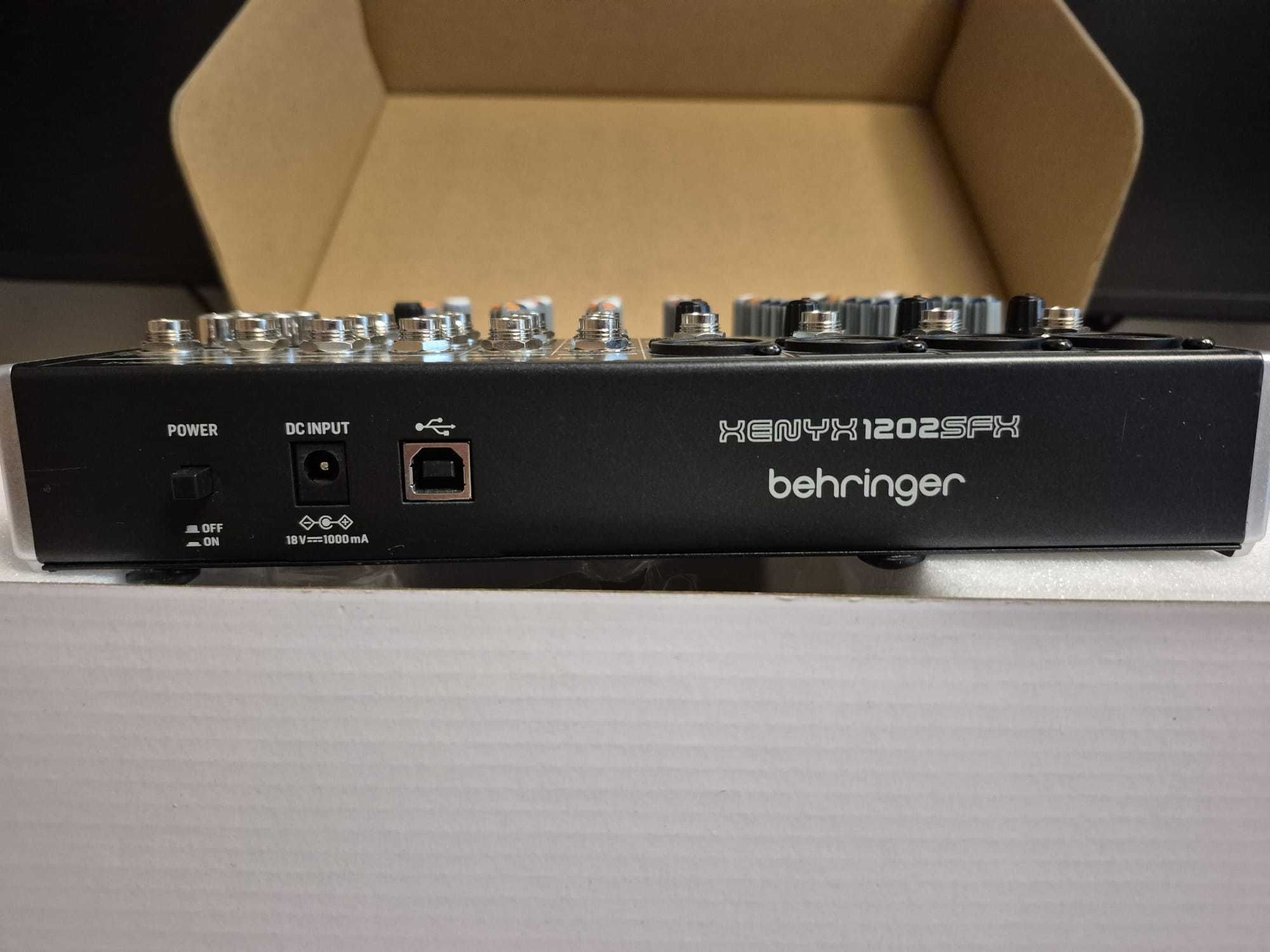 Behringer Xenyx 1202 sfx mikser, interfejs audio