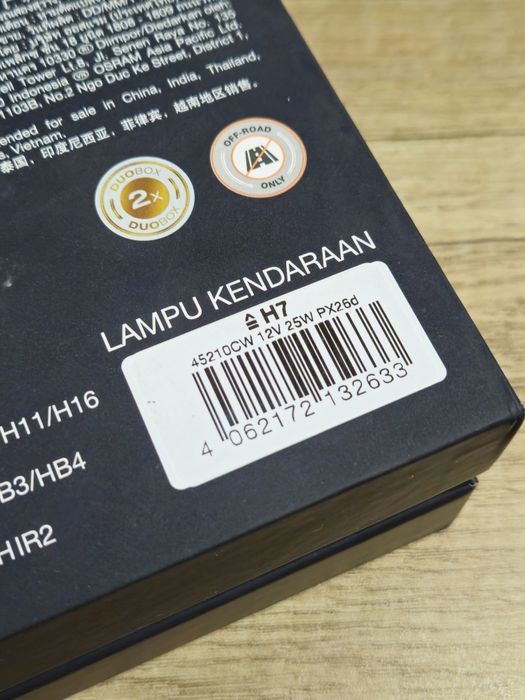 Оригінал! LED Лампи Н7 OSRAM