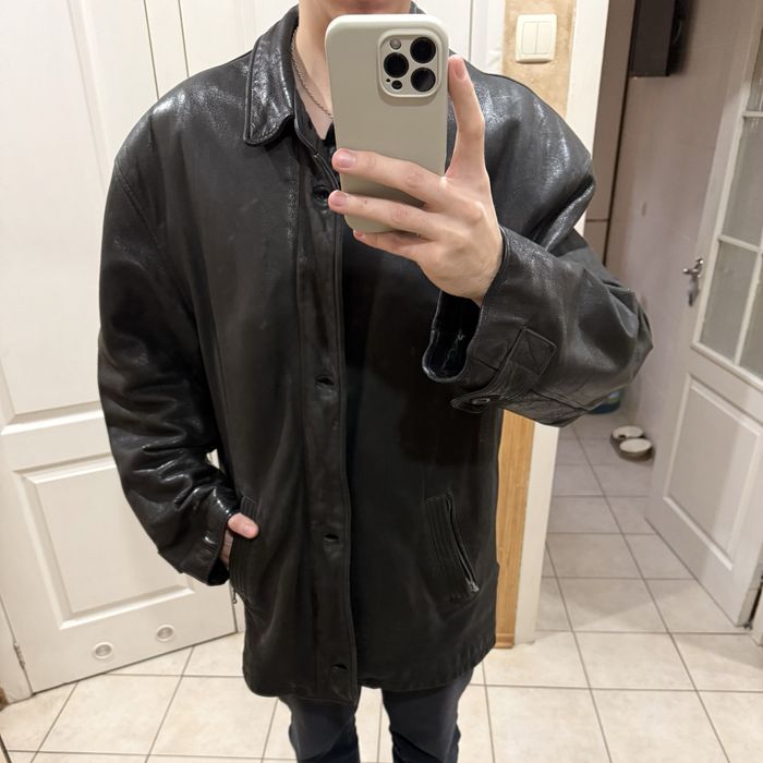 Мужская кожаная косуха осень/зима