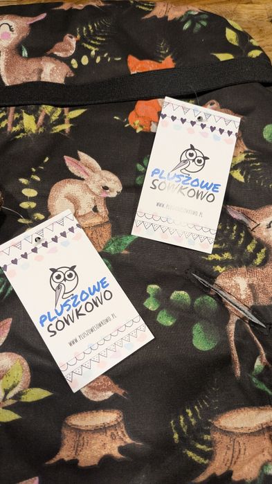 Wkładka wkład do wózka spacerówki XL 90cm + ochraniacz pałąka