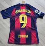 koszulka FC BARCELONA domowa 25/26 LEWANDOWSKI 9! meczówka L slim! LM