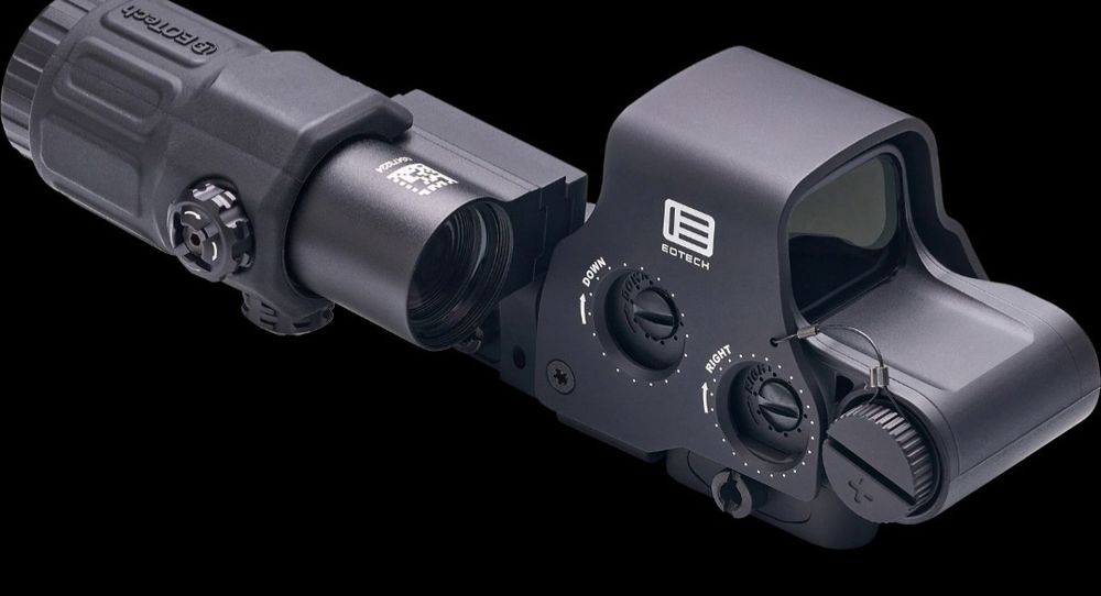 коллиматорный прицел EOTech EXPS3-4 и увеличитель G33  Комплект HHS1