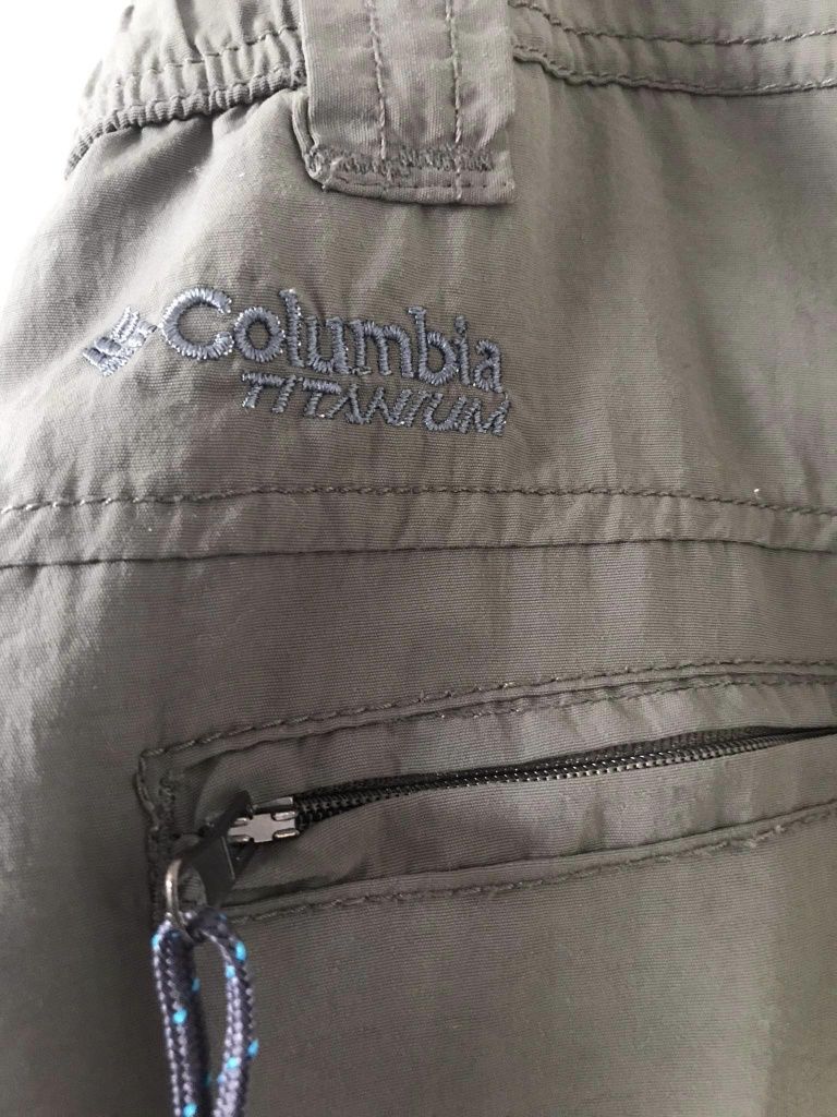 Columbia titanium 2/1 trekkingowe spodnie męskie 3XL