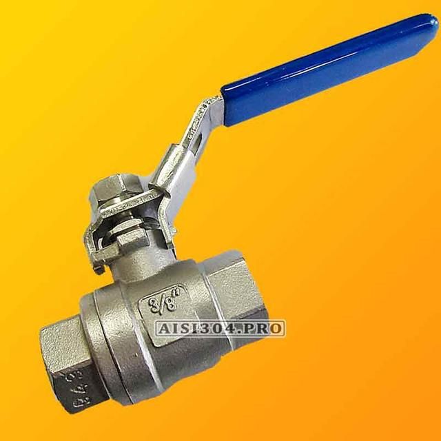Кран кульовий нержавіючий Ду 15 (1/2") AISI 304 | TRiNOX