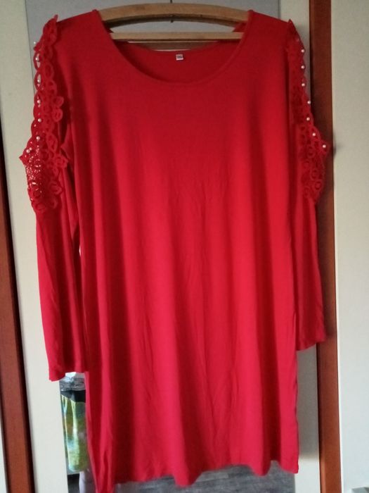 Czerwona sukienka mini