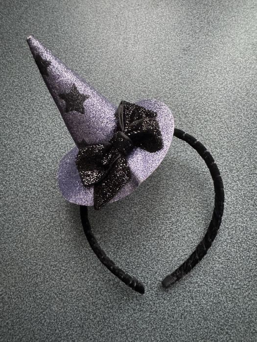 Gadzety przebranie czapka czarodzieja, okulary harry potter i opaska