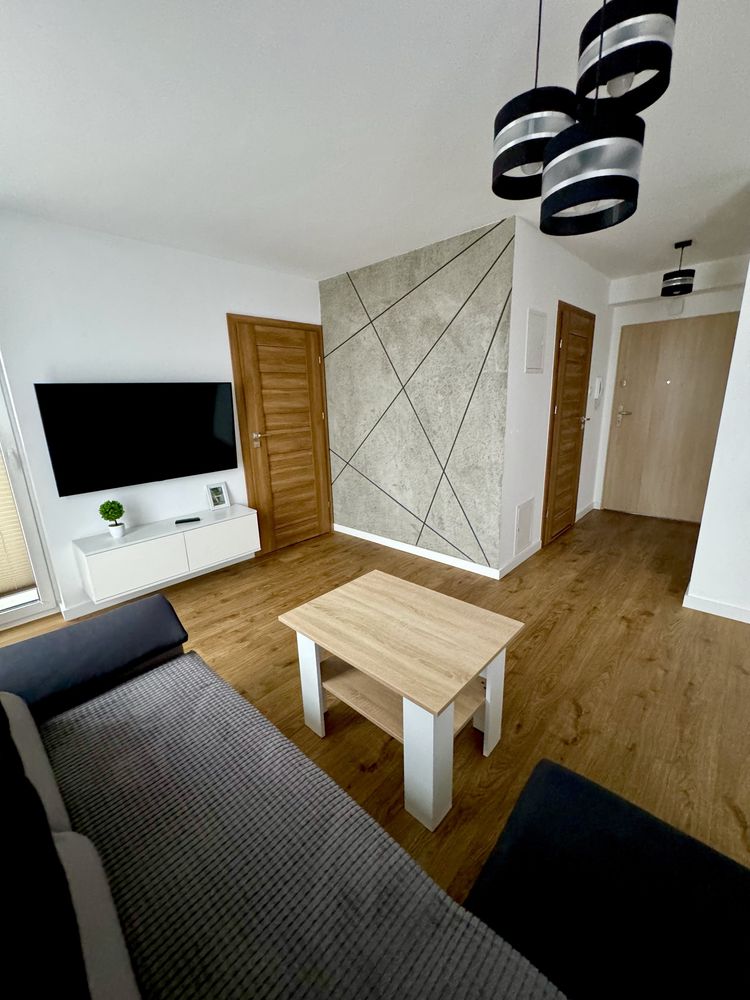 Nowoczesny Apartament Jurajska Plaza z osobną sypialnią PARKING GRATIS