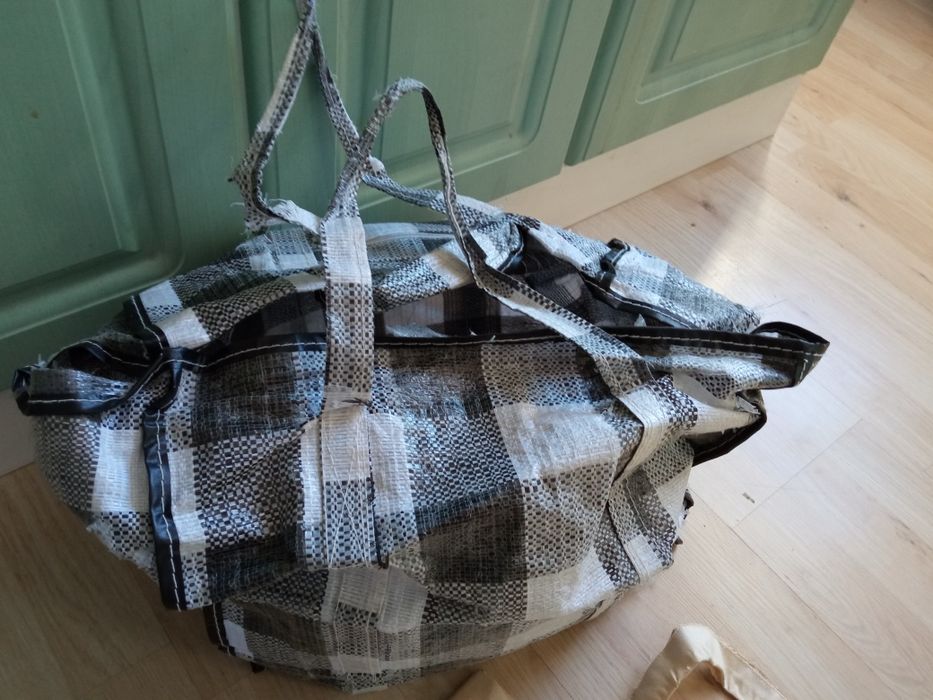 Torby zakupowe z PRL stare - 2 sztuki