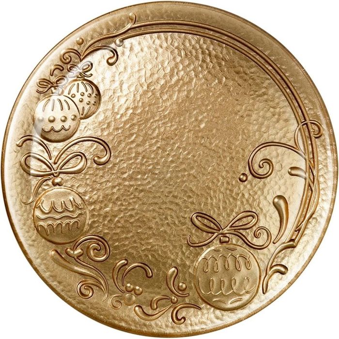 Блюдо  з різдвяними мотивами 31 см, тортівниця bormioli rocco,