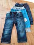 Spodnie chłopięce dresowe i jeans rozmiar 80 -86 , firmy F&F