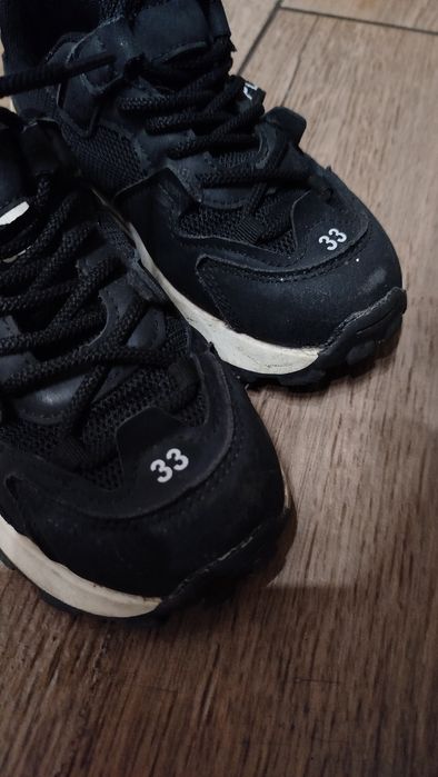 Кроссовки черные для мальчика