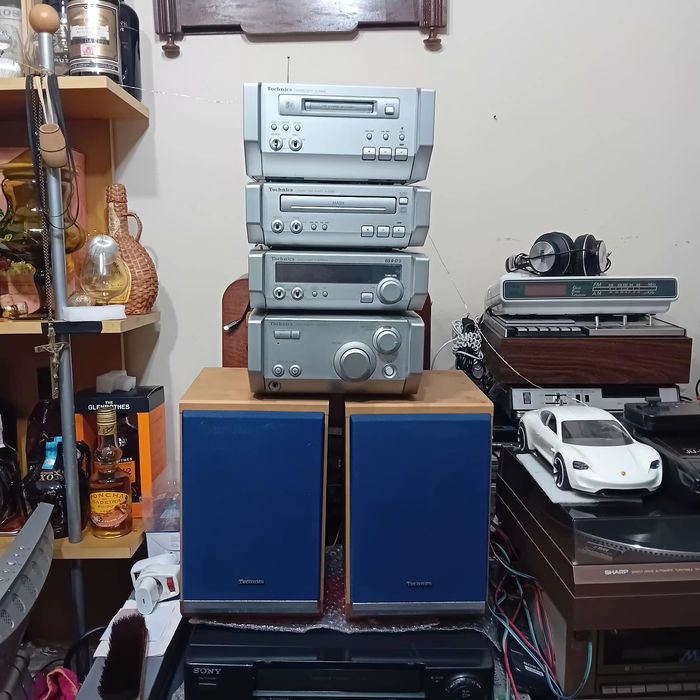 Aparelhagem TECNICS minidisc