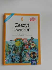 Zeszyt ćwiczeń. Język polski, klasa 8. NOWE Słowa na start! Nowa Era