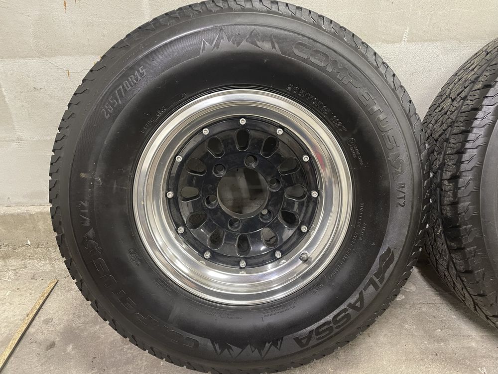 К-т дисків з резиною 265/70 R15 6х139.7