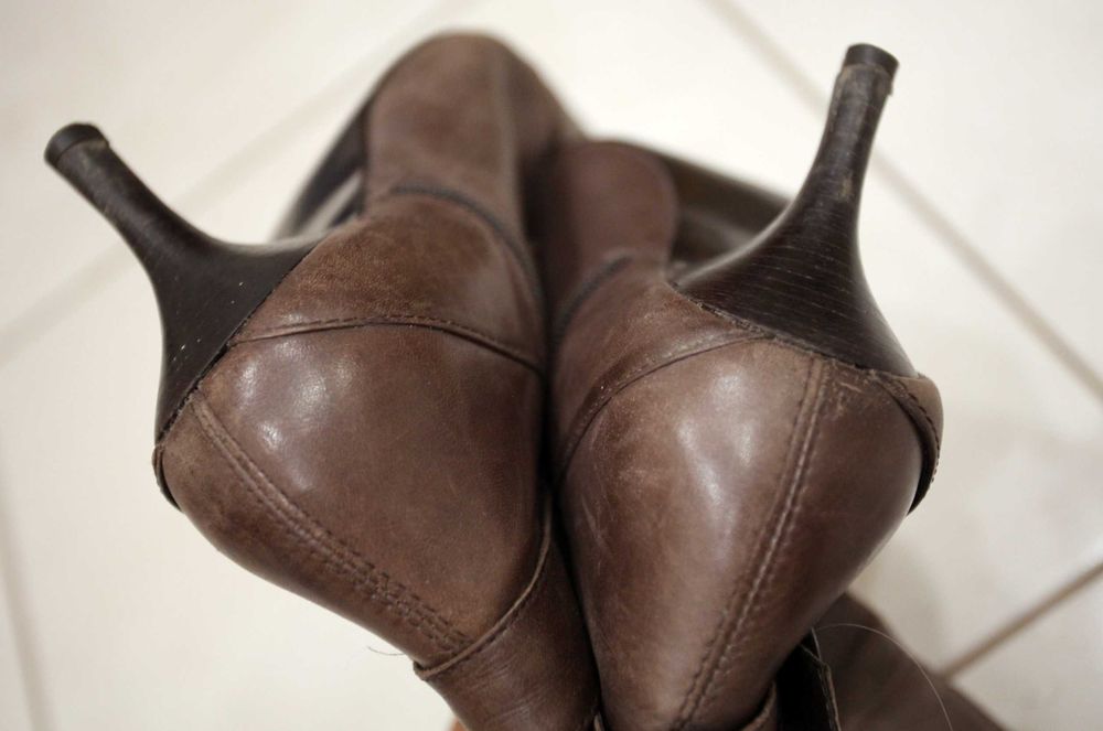 PROMOCJA Wspaniałe buty Faith, r. 37.5 - 38 Brazylia. Skóra naturalna