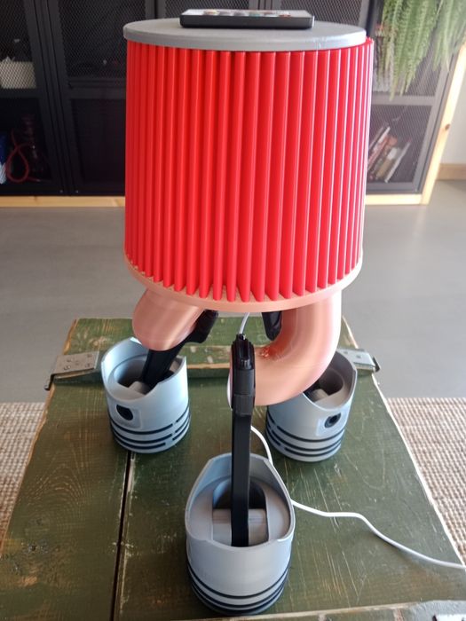 Lampa LED Tłok zasilanie usb