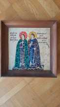 Quadro pequeno com santos saints côme et Damien