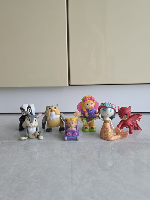 Набір фірмових іграшок для дівчинки дісней, elc, djeco