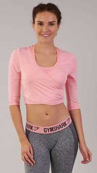 Bluzka Gymshark rozm 34/36 croptop ballet siłownia