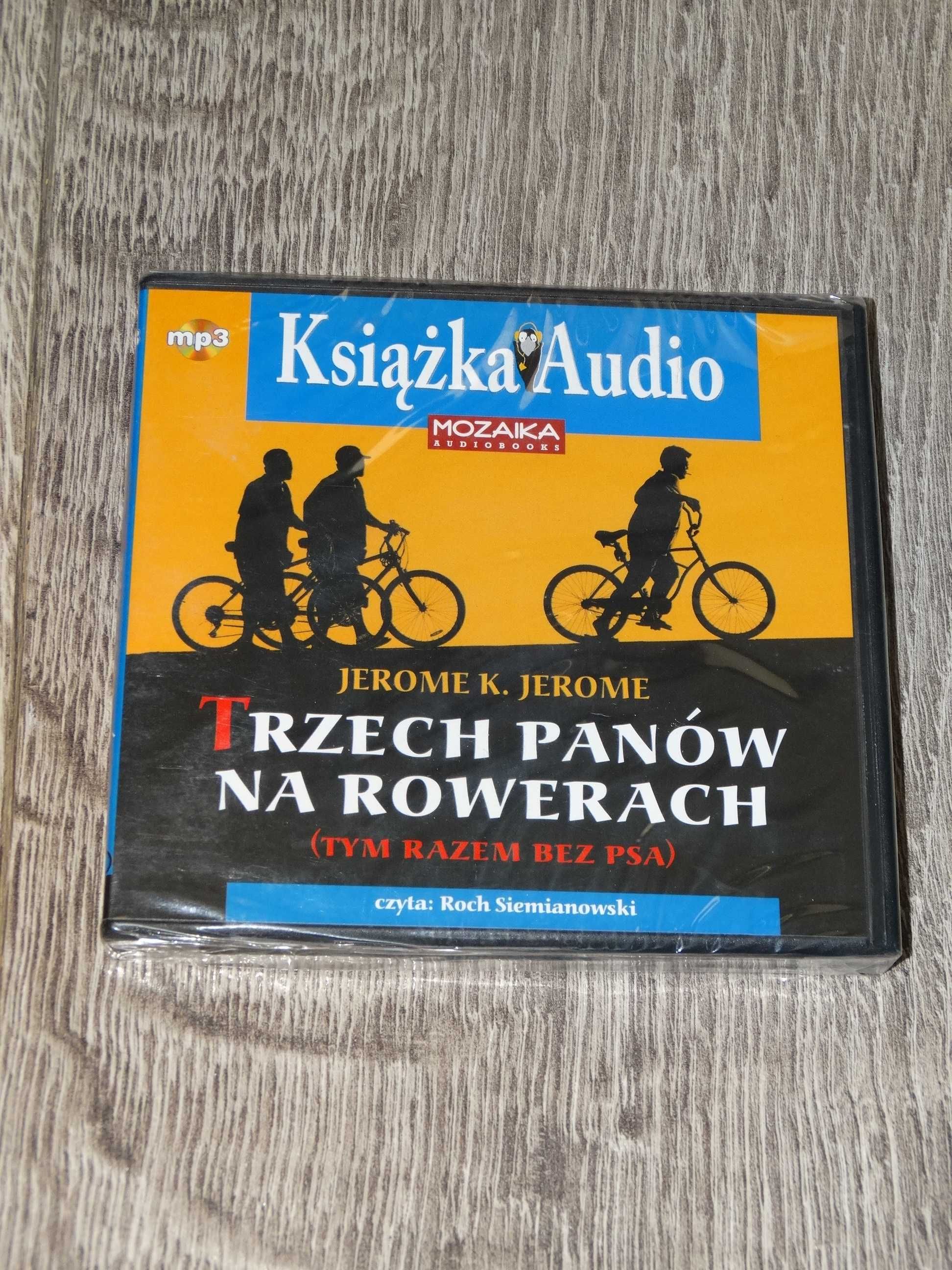 Trzech panów na rowerach  książka audio nowa folia mp3