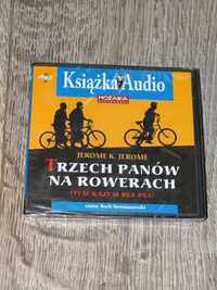 Trzech panów na rowerach  książka audio nowa folia mp3