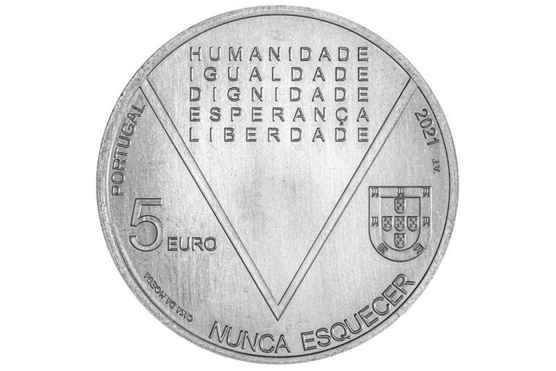 Aristides Sousa Mendes - Moeda Comemorativas de 5 € - Cupro-Níquel