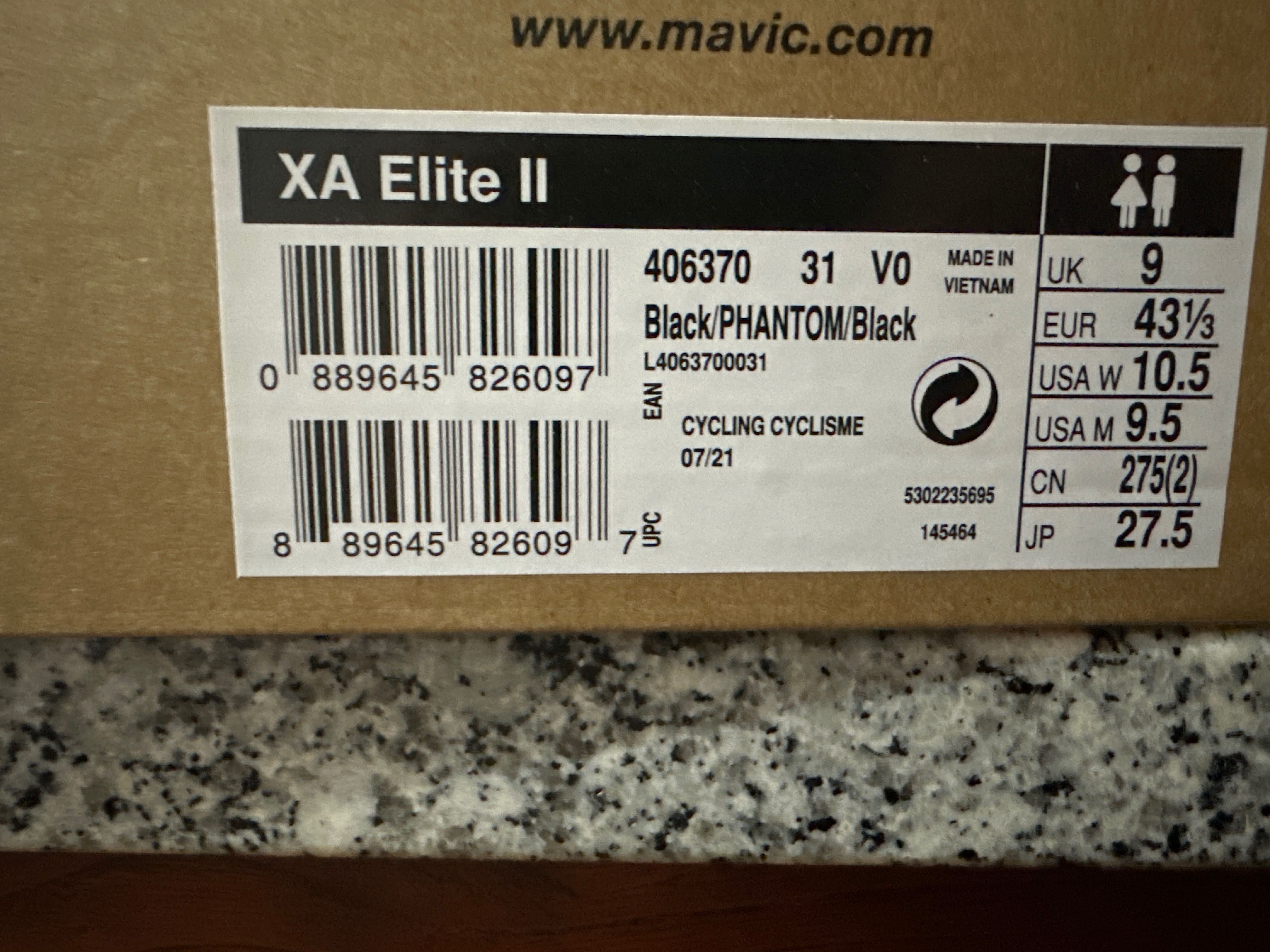 Sapatilhas btt Mavic novas