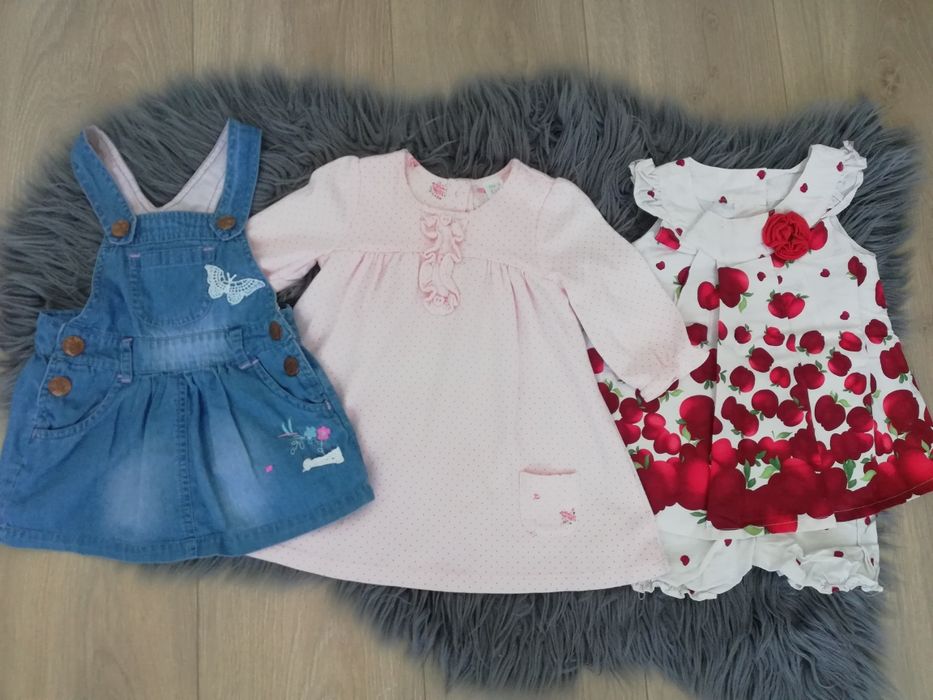 Ubranka dziewczęce 62/68