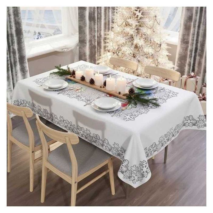 Obrus Prezenty 110x130 DomoweTekstylia | WNP828 130 | Boże Narodzenie