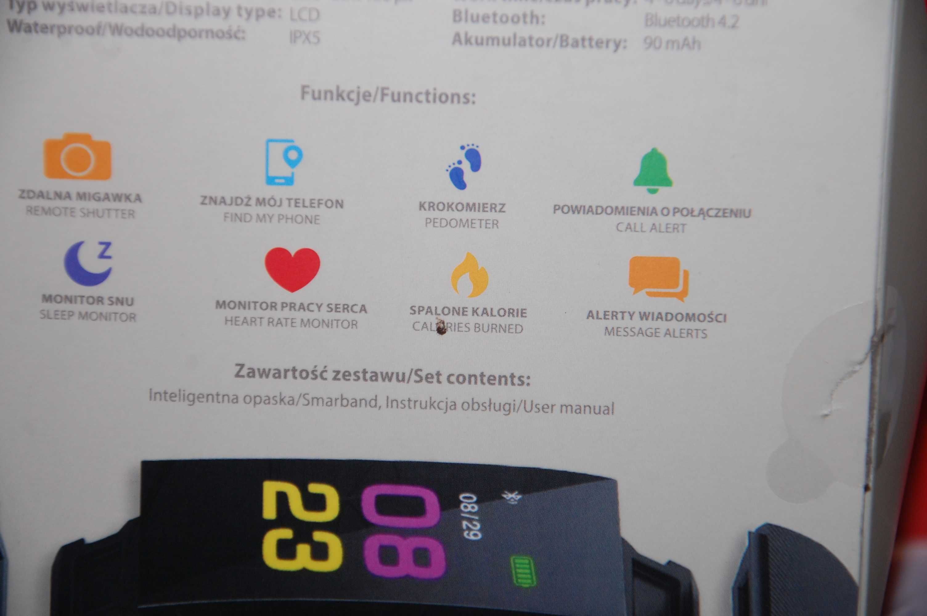 nowy smartband FOREVER