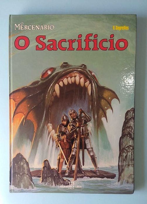 O MERCENÁRIO - Vicente Segrelles - Edições em CAPA DURA Meribérica