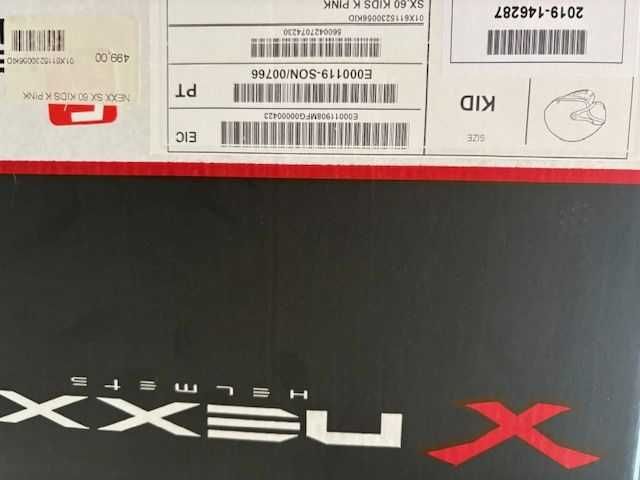KASK Motocyklowy dla dzieci NEXX SX.60 Kids XL RÓŻOWY